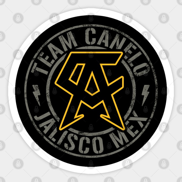 Team Canelo Alvarez Sticker by RichyTor